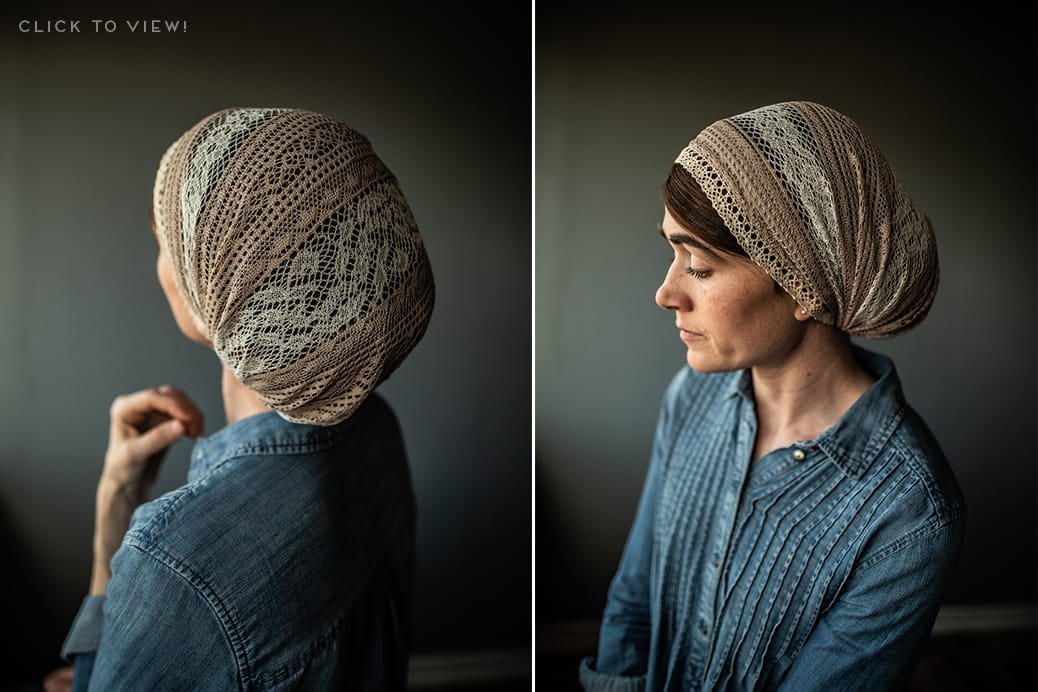 1 Corinthians 11 Full coverage snood headcoverings