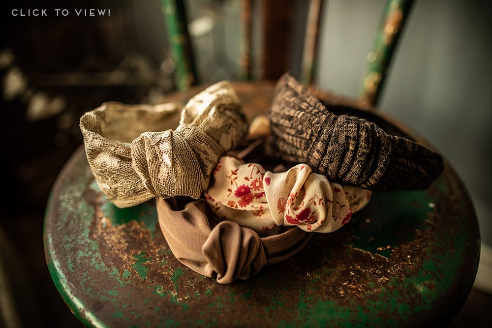 Knot style headbands