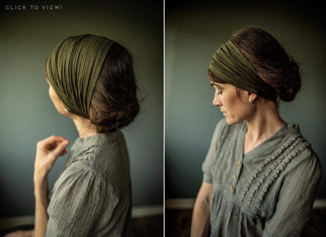 Floral Stretch 1 Corinthians 11 Headcoverings