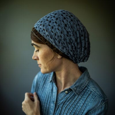 Meg’s Versatile Lace Snood Covering