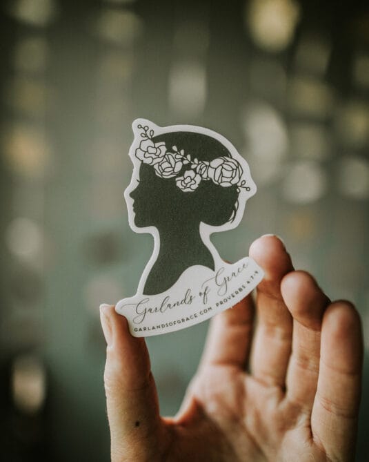 Garlands Of Grace Sticker