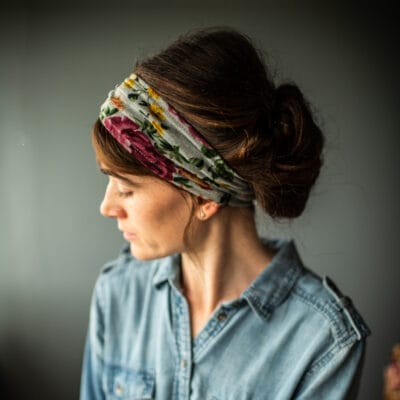 Katherine’s Heather Gray Courtyard Headband