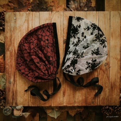 Meg's Lace Heirloom Snood Covering